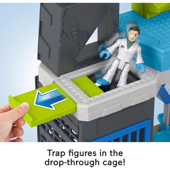 Fisher-Price Imaginext Jurassic World Scan & Glow Dino Playset | Lights & Sounds - Picture 2 of 6